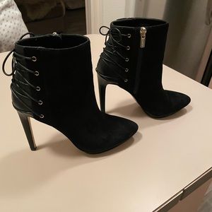 Lord & Taylor corset boots